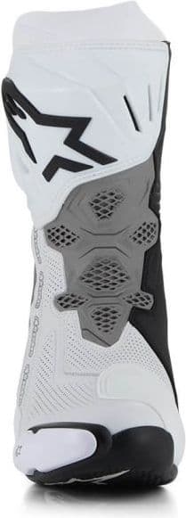 Alpinestars Supertech R Vented 2024 White Mid Gray Black