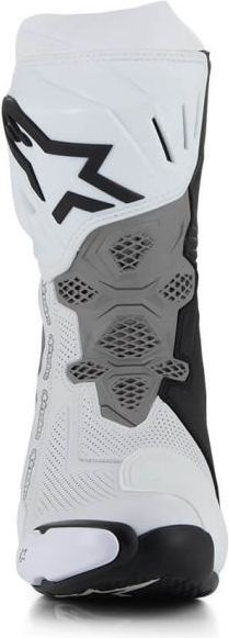 Alpinestars Supertech R Vented 2024 White Mid Gray Black