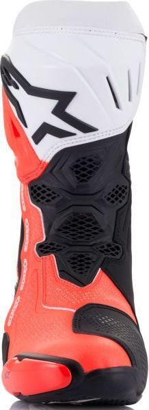 Alpinestars Supertech R Vented Black White Red-Fluo