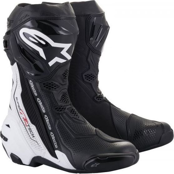 Alpinestars Supertech R Vented Black White