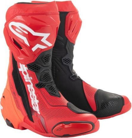 Alpinestars Supertech R Vented Bright Red Red Fluo