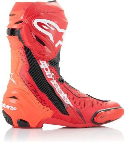 Alpinestars Supertech R Vented Bright Red Red Fluo