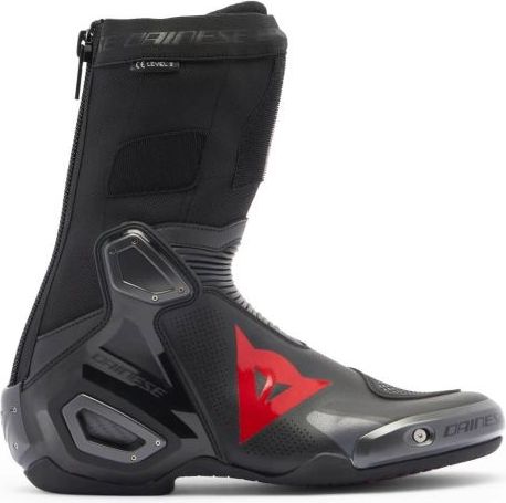 Dainese Axial 2 Air Boots Black/Black/Red-Fl P75