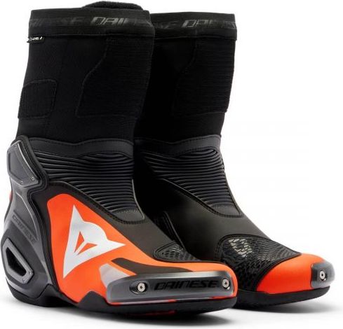 Dainese Axial 2 Boots Black/Red-Fluo 628