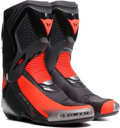 Dainese Torque 4 Boots Black/Red-Fluo 628