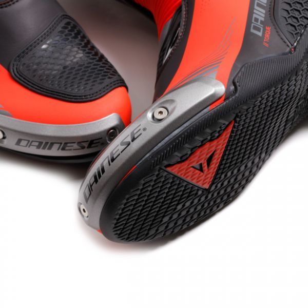 Dainese Torque 4 Boots Black/Red-Fluo 628