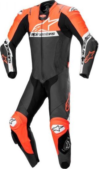 Alpinestars Missile V2 Ward 1PC Lth Suit Blk Red Fl Whi