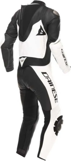 Dainese Demon Sprint Perf 1PC Leather Suit Black/White/White