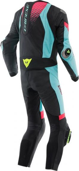 Dainese Laguna Seca 6 Perf 1-PC Blk/Water/Fux 30O