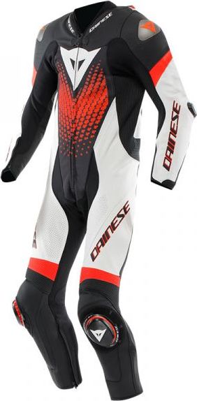 Dainese Laguna Seca 6 Perf 1-PC Blk/Whi/Red N32